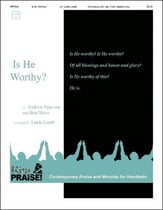 Is He Worthy? Handbell sheet music cover